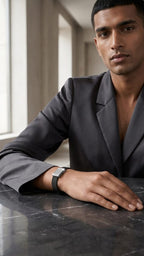 Pavé Mesh Statement Bracelet