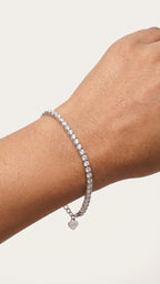 Celeste Tennis Bracelet