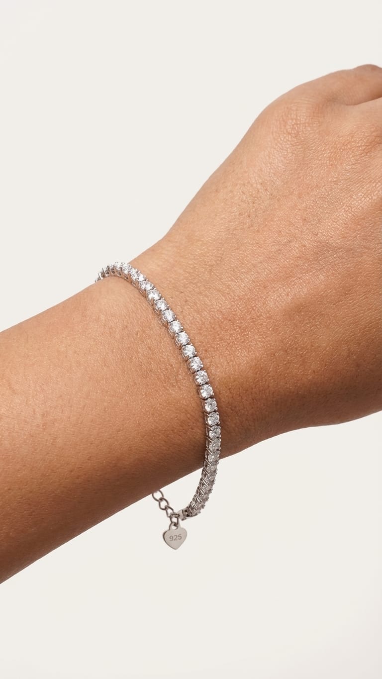 Celeste Tennis Bracelet